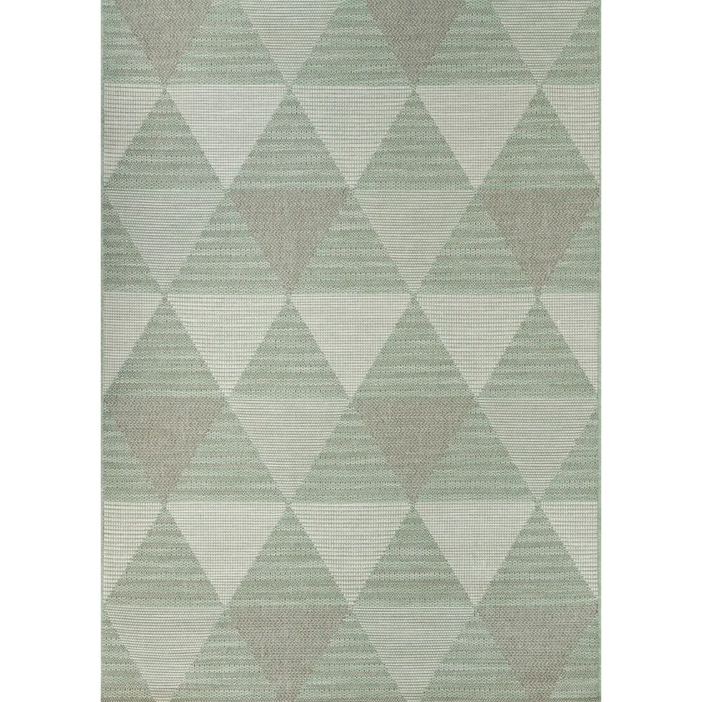 Flat 21132ivory/silver/mint
